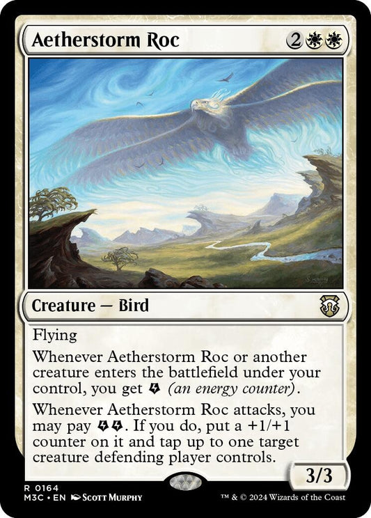 Image for Aetherstorm Roc (Ripple Foil) (164) - Magic: The Gathering