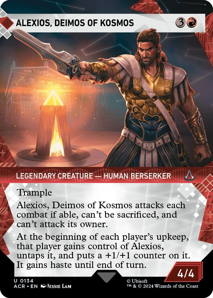 Image for Alexios, Deimos of Kosmos (Showcase) (134) - Magic: The Gathering