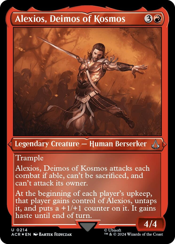 Image for Alexios, Deimos of Kosmos (Foil Etched) (214) - Magic: The Gathering