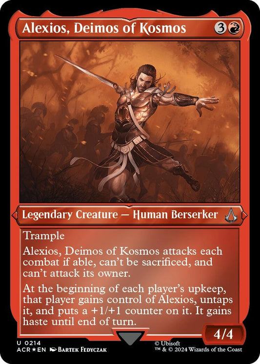 Image for Alexios, Deimos of Kosmos (Foil Etched) (214) - Magic: The Gathering