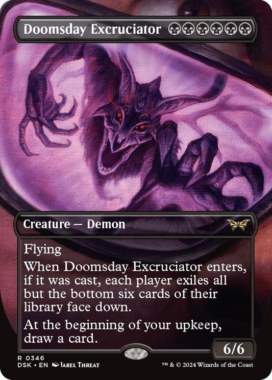 Image for Doomsday Excruciator (Borderless) (346) - Magic: The Gathering