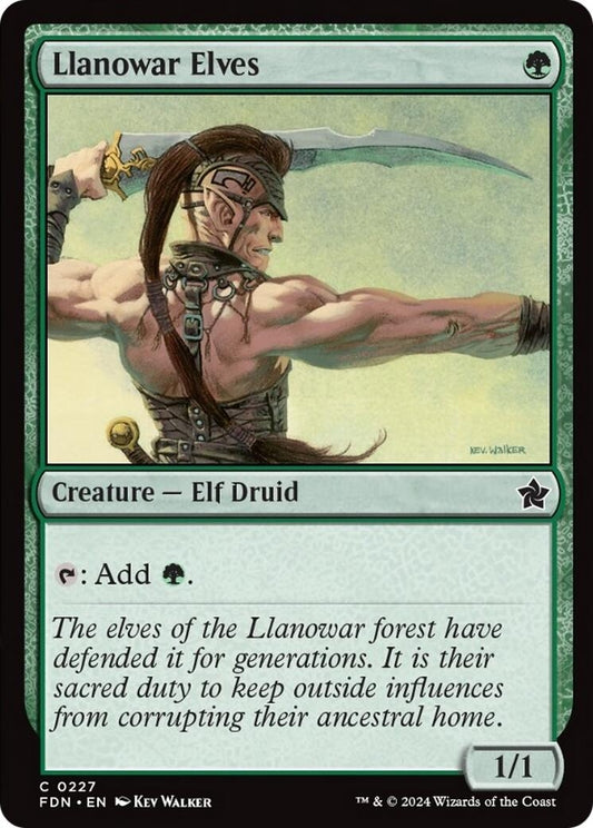 Image for Llanowar Elves (227) - Magic: The Gathering