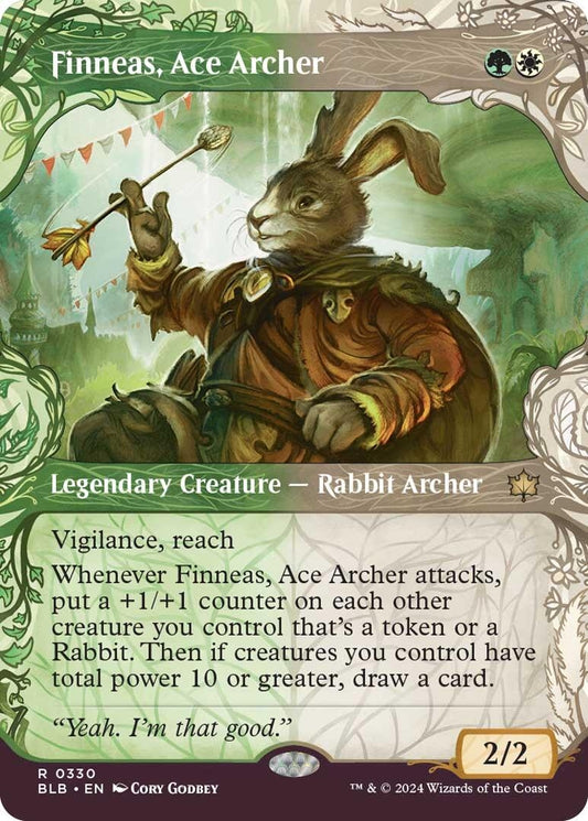 Image for Finneas, Ace Archer (Showcase) (330) - Magic: The Gathering