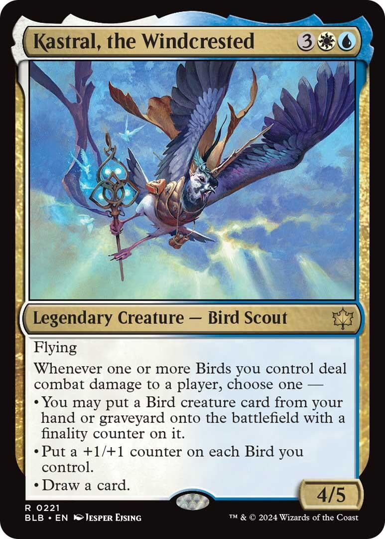 Image for Kastral, the Windcrested (221) - Magic: The Gathering