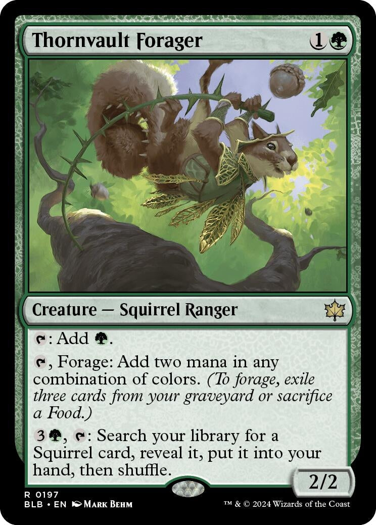 Image for Thornvault Forager (197) - Magic: The Gathering