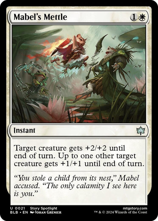 Image for Mabel's Mettle (21) - Magic: The Gathering