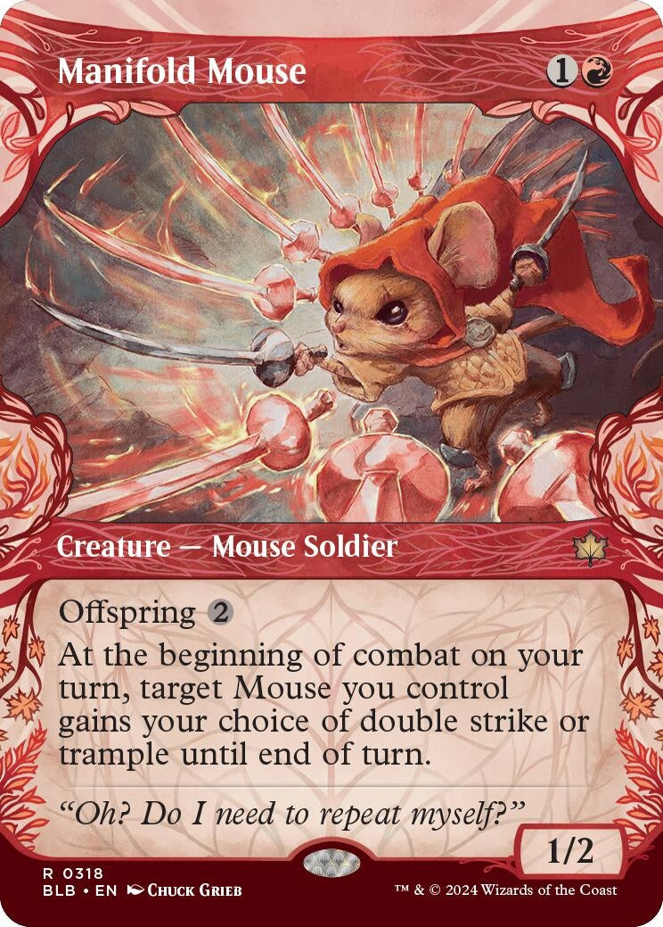 Image for Manifold Mouse (Showcase) (318) - Magic: The Gathering