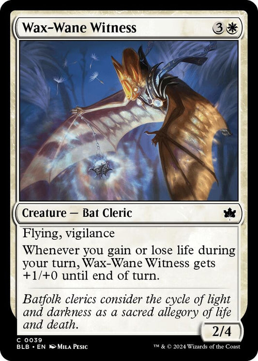 Image for Wax-Wane Witness (39) - Magic: The Gathering