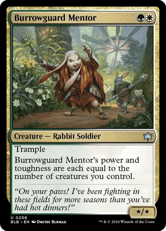 Image for Burrowguard Mentor (206) - Magic: The Gathering
