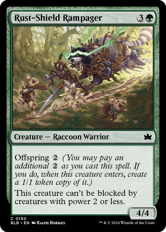 Image for Rust-Shield Rampager (190) - Magic: The Gathering