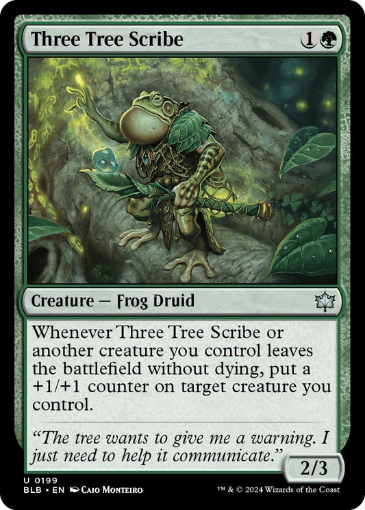 Image for Three Tree Scribe (199) - Magic: The Gathering