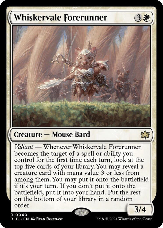 Image for Whiskervale Forerunner (40) - Magic: The Gathering