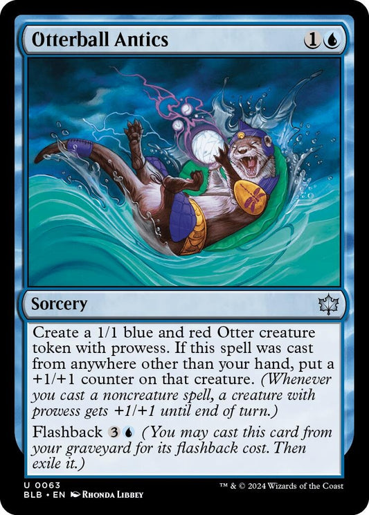 Image for Otterball Antics (63) - Magic: The Gathering