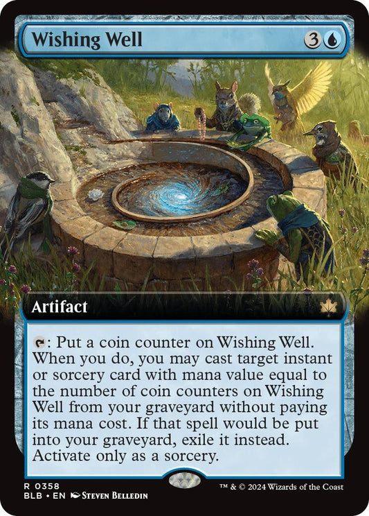 Image for Wishing Well (Extended Art) (358) - Magic: The Gathering
