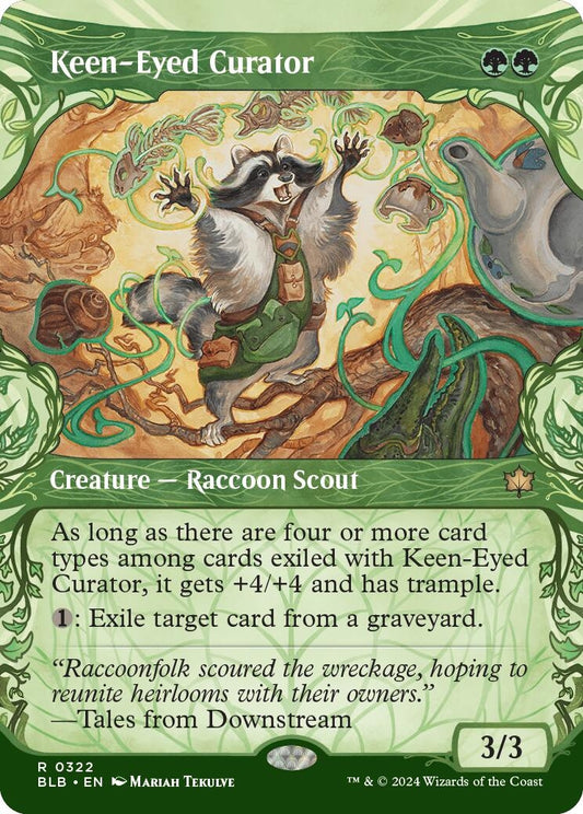 Image for Keen-Eyed Curator (Showcase) (322) - Magic: The Gathering
