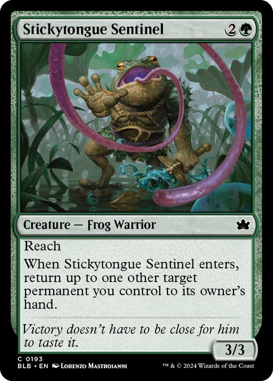 Image for Stickytongue Sentinel (193) - Magic: The Gathering