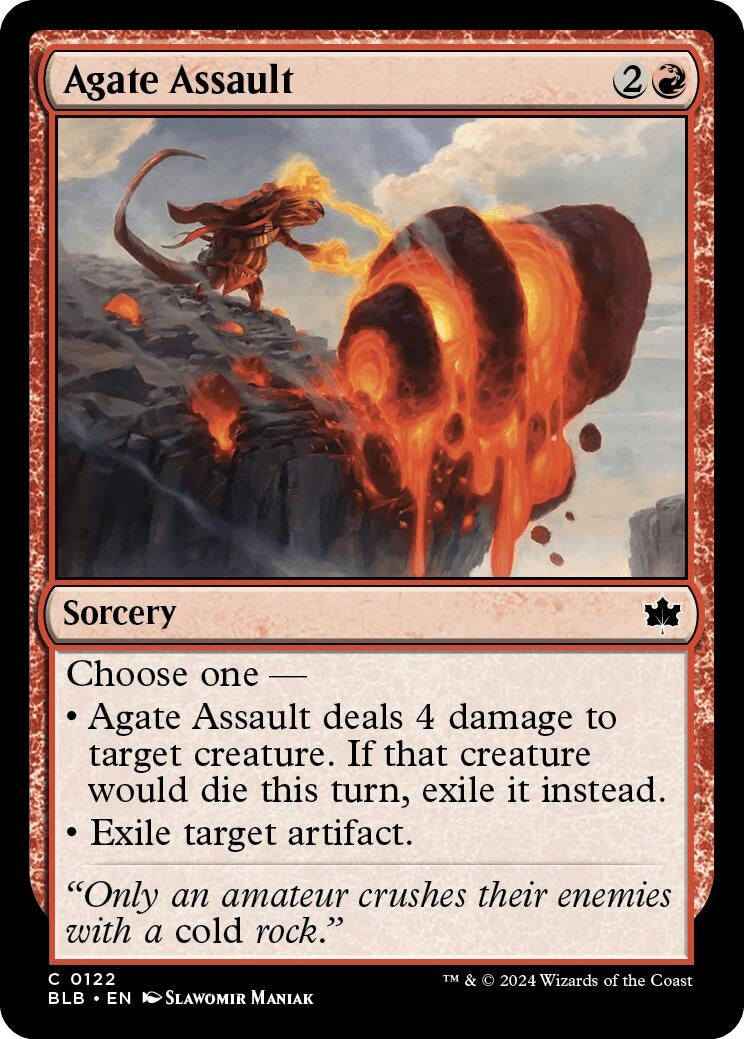 Image for Agate Assault (122) - Magic: The Gathering