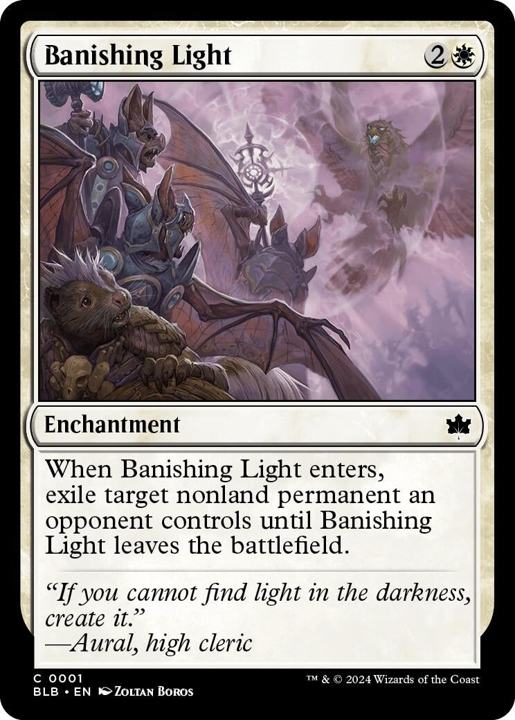 Image for Banishing Light (1) - Magic: The Gathering