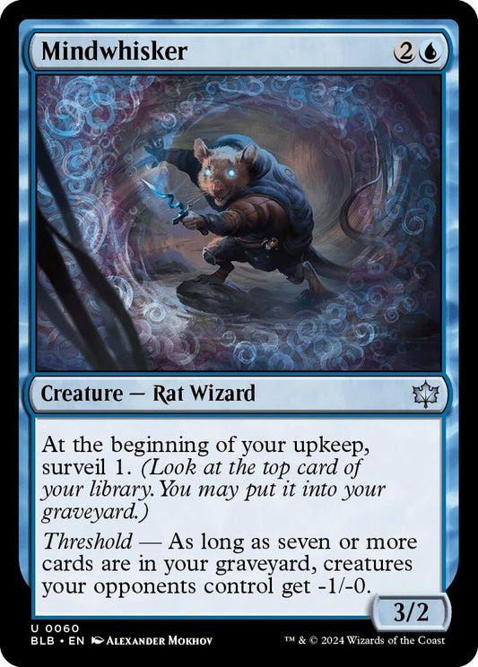 Image for Mindwhisker (60) - Magic: The Gathering