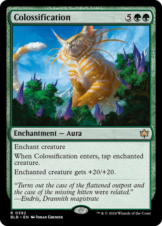 Image for Colossification (392) - Magic: The Gathering