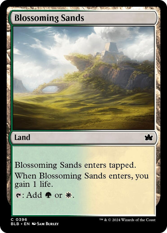 Image for Blossoming Sands (396) - Magic: The Gathering