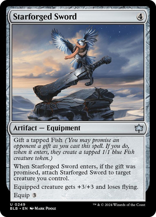 Image for Starforged Sword (249) - Magic: The Gathering
