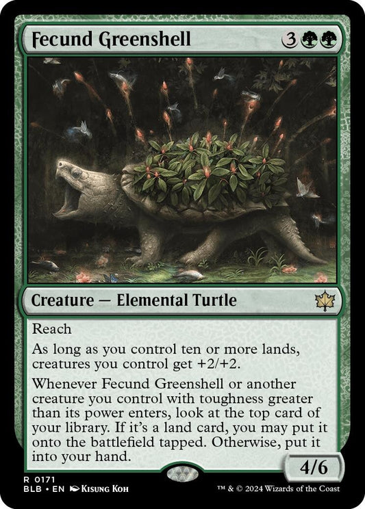 Image for Fecund Greenshell (171) - Magic: The Gathering