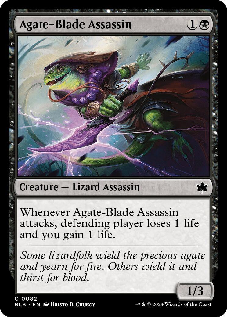 Image for Agate-Blade Assassin (82) - Magic: The Gathering