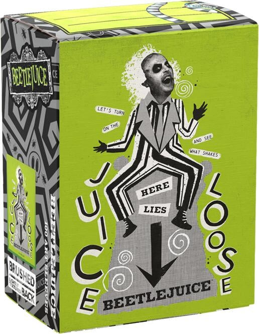 Image for Dragon Shield Brushed Art Sleeves - Beetlejuice 2024 (100-pack) - Card Sleeves