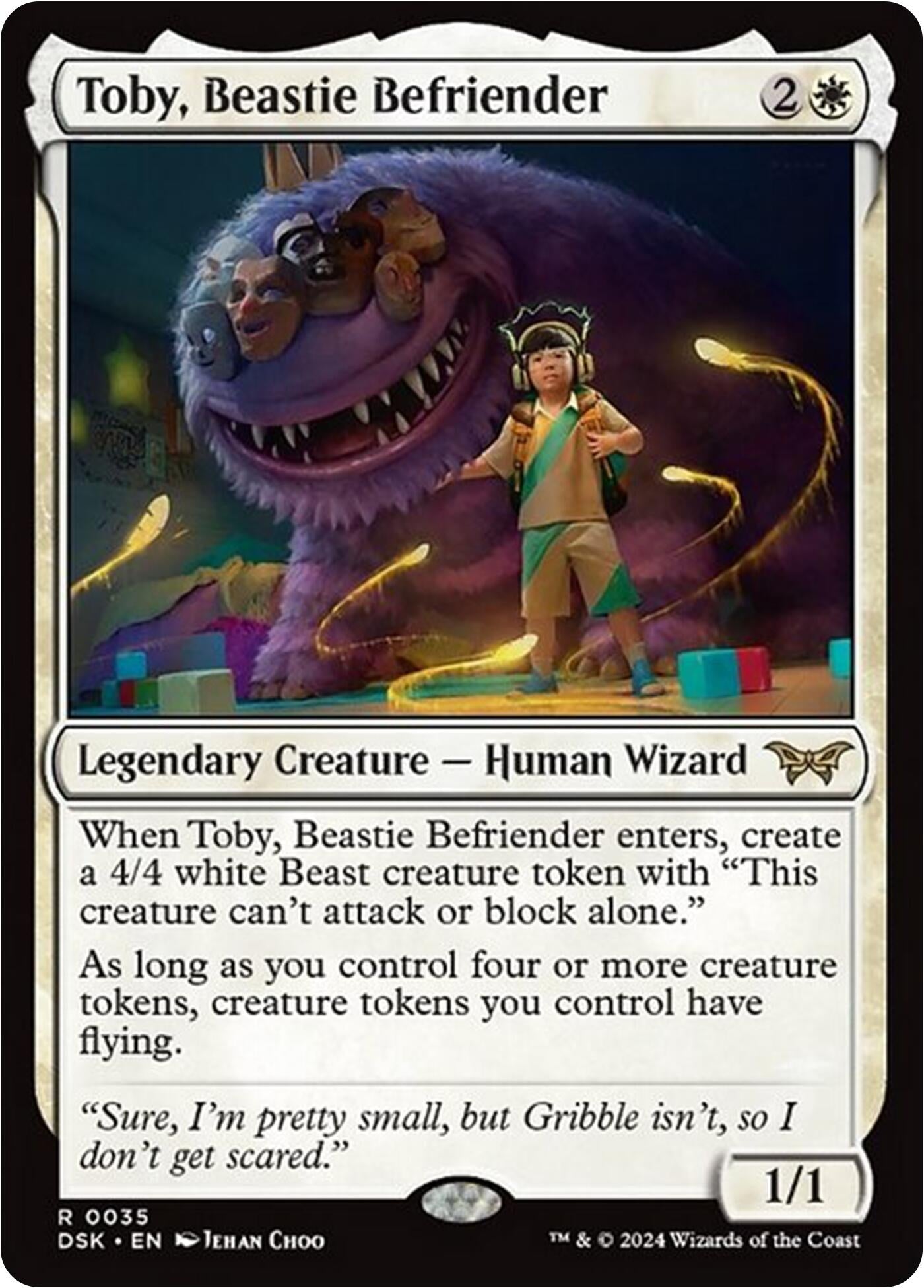 Image for Toby, Beastie Befriender (35) - Magic: The Gathering