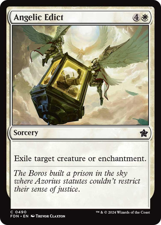 Image for Angelic Edict (490) - Magic: The Gathering