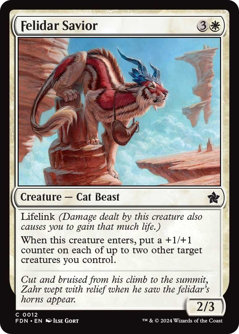 Image for Felidar Savior (12) - Magic: The Gathering