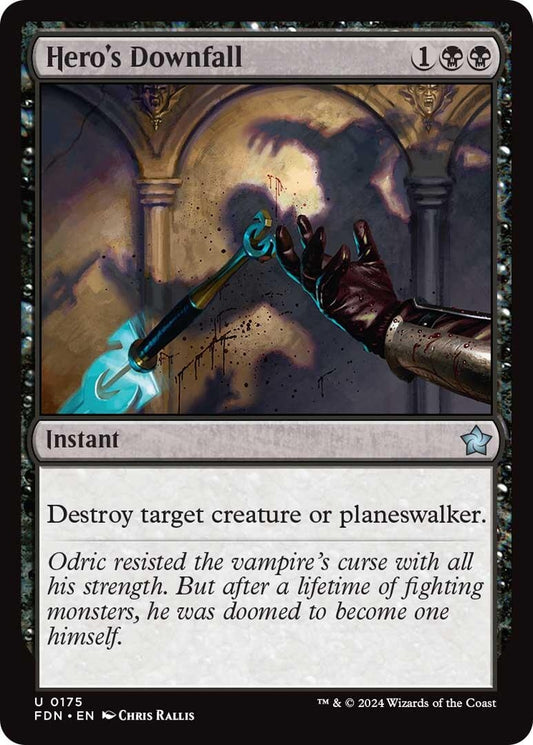 Image for Hero's Downfall (175) - Magic: The Gathering