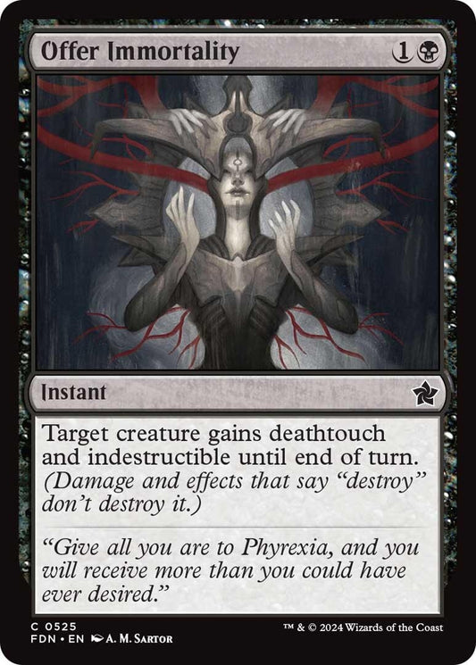 Image for Offer Immortality (525) - Magic: The Gathering