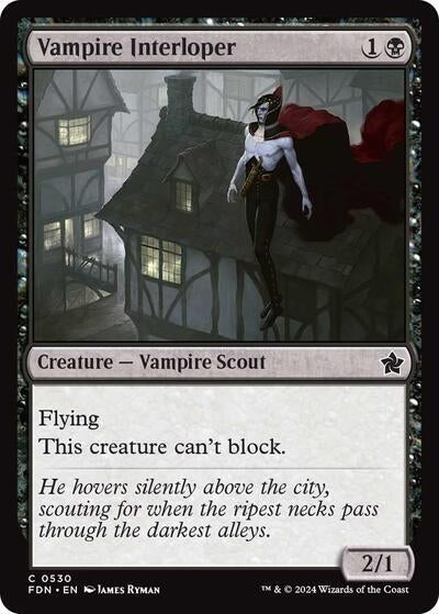 Image for Vampire Interloper (530) - Magic: The Gathering