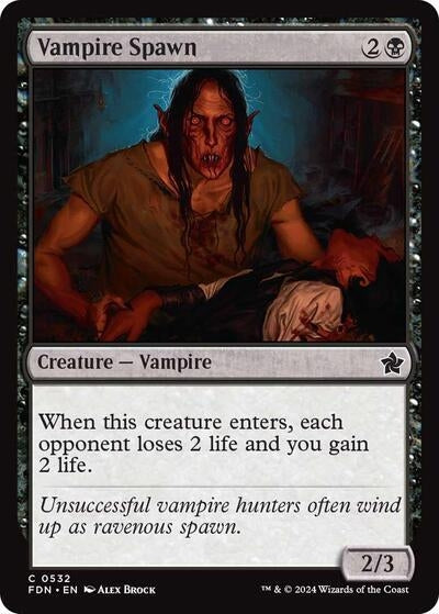 Image for Vampire Spawn (532) - Magic: The Gathering