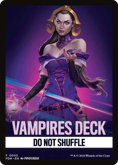 Image for Vampires Deck Theme Card (2) - Magic: The Gathering