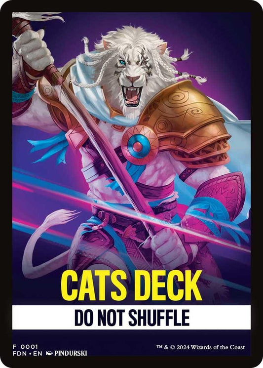 Image for Cats Deck Theme Card (1) - Magic: The Gathering