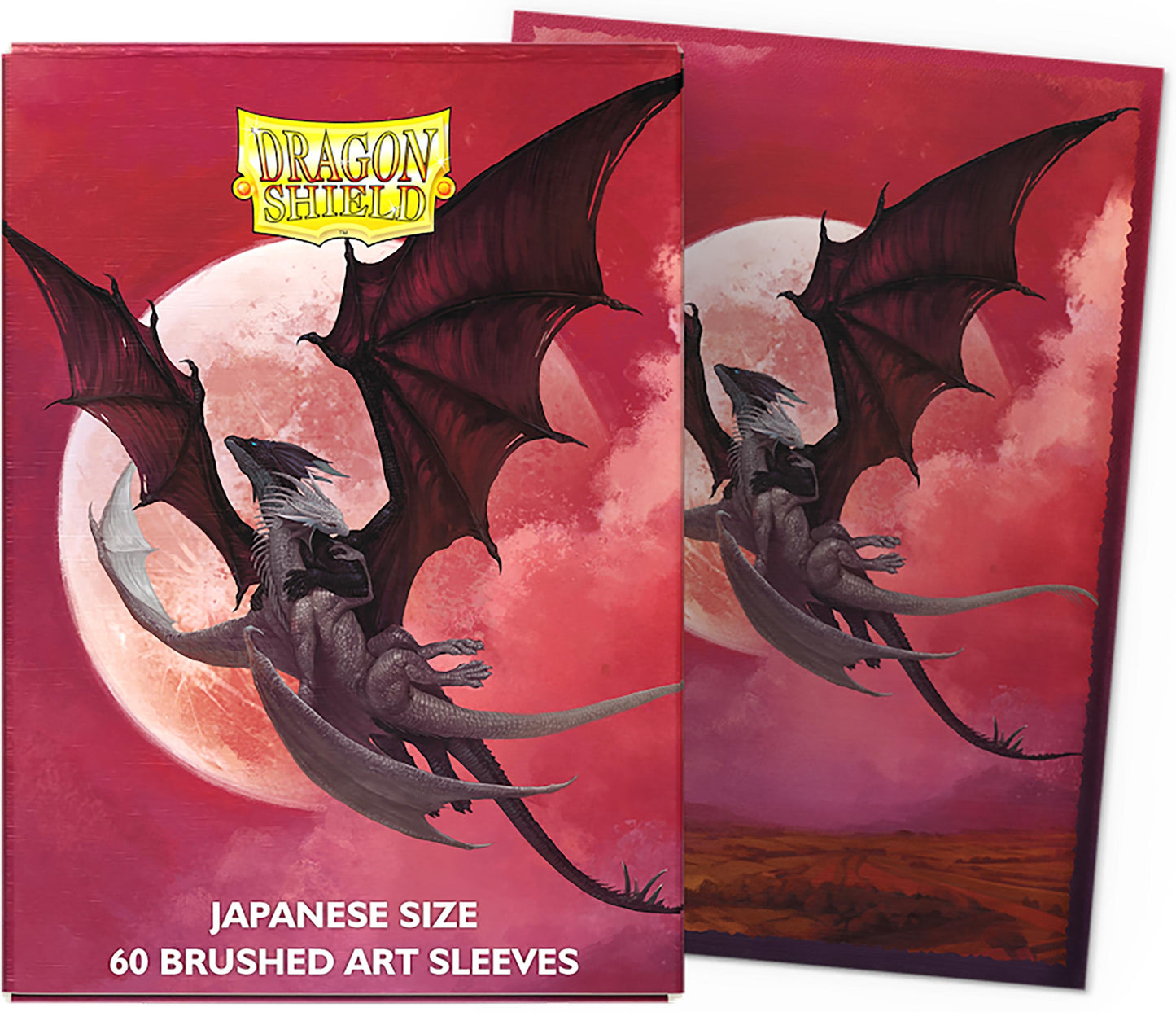 Image for Dragon Shield Brushed Art Japanese Sleeves - Valentines 2024 (60-Pack) - Card Sleeves