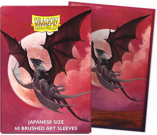 Image for Dragon Shield Brushed Art Japanese Sleeves - Valentines 2024 (60-Pack) - Card Sleeves