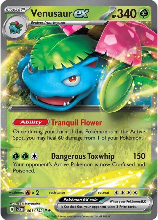 Image for Venusaur ex (001/142) - Pokemon