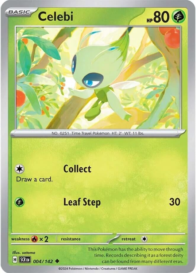 Image for Celebi (004/142) - Pokemon
