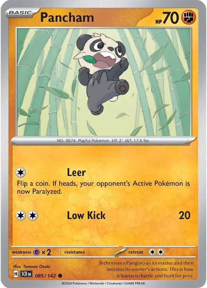 Image for Pancham (085/142) - Pokemon