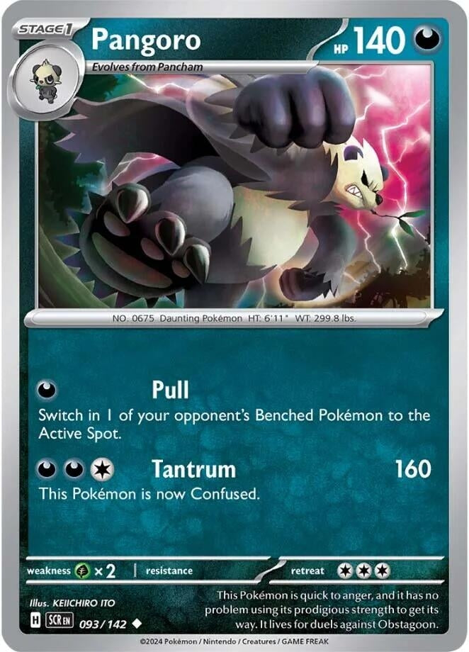 Image for Pangoro (093/142) - Pokemon