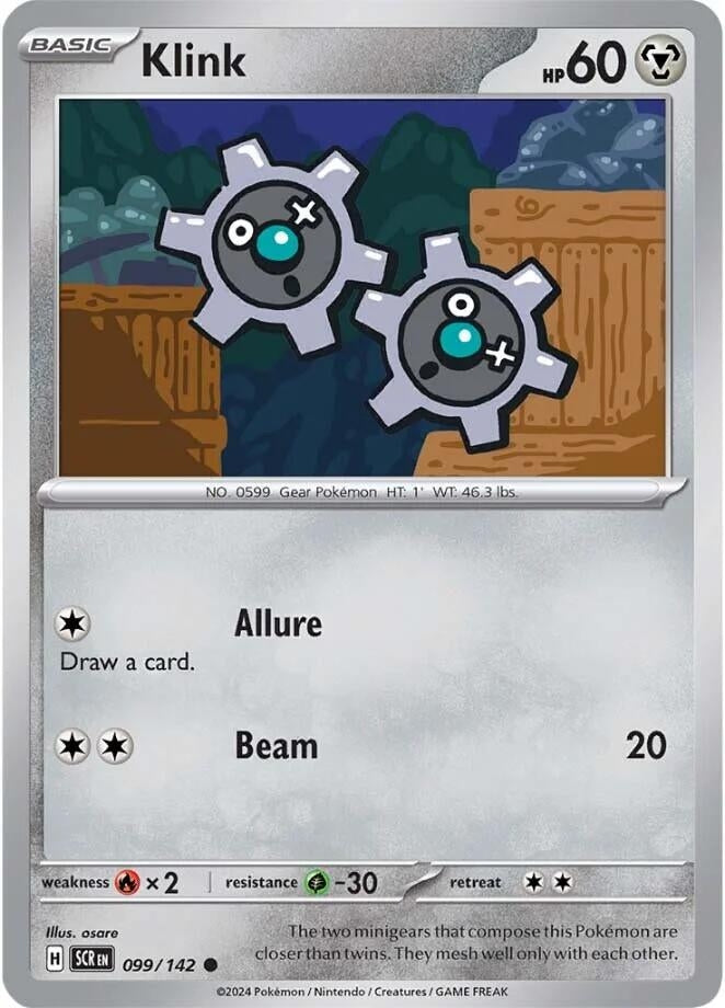Image for Klink (099/142) - Pokemon