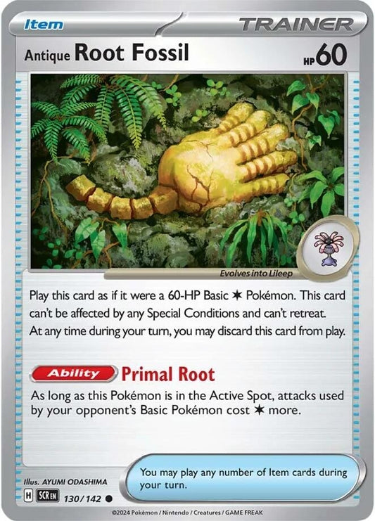 Image for Antique Root Fossil (130/142) - Pokemon