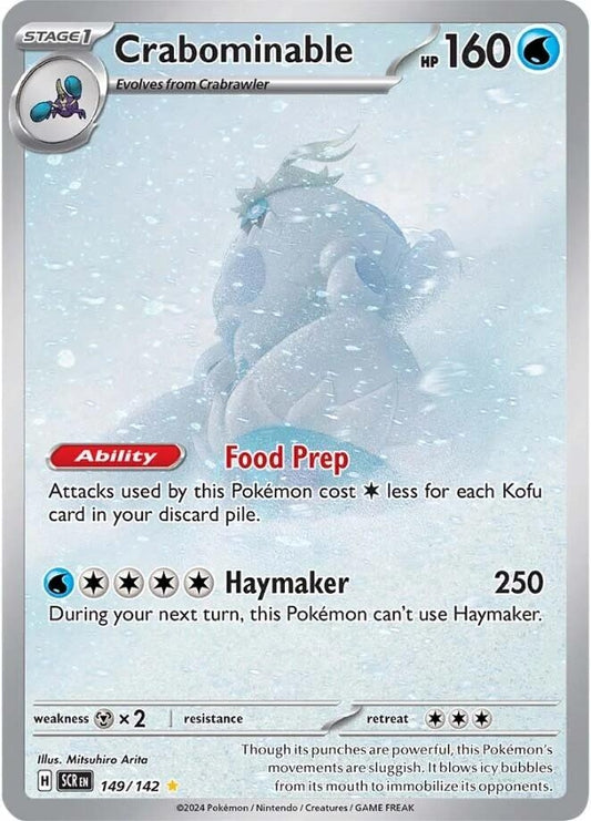 Image for Crabominable (149/142) - Pokemon