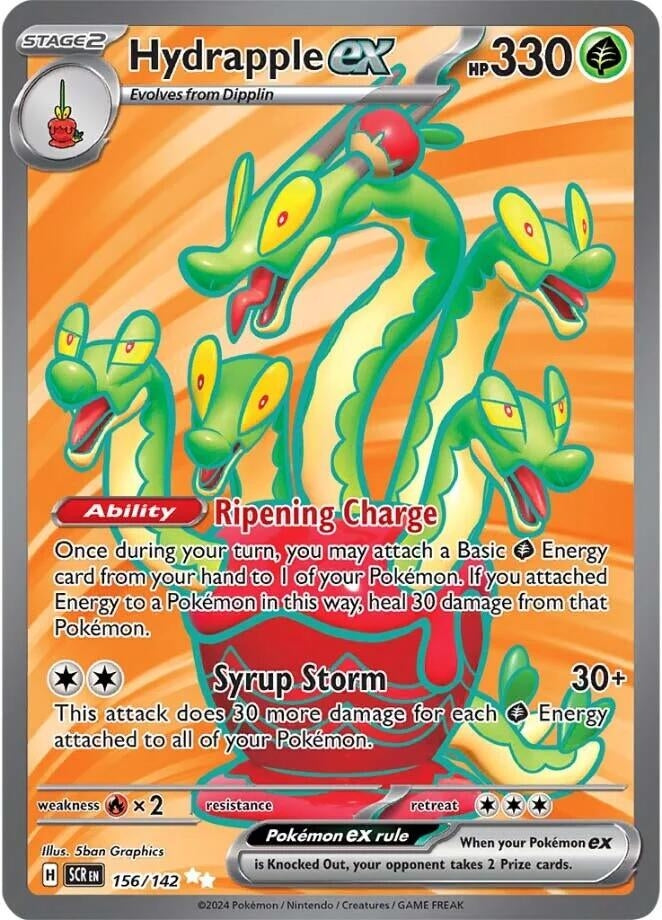 Image for Hydrapple ex (156/142) - Pokemon