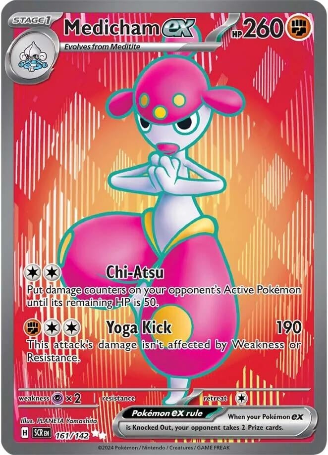 Image for Medicham ex (161/142) - Pokemon