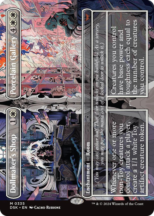 Image for Dollmaker's Shop // Porcelain Gallery (Borderless) (335) - Magic: The Gathering